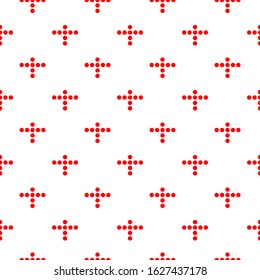 Сircles seamless ornament. Dots pattern. Dotted motif. Tribal image. Dot backdrop. Rounds background. Digital paper, folk web design, abstract wallpaper, ethnic textile print. Geometric vector