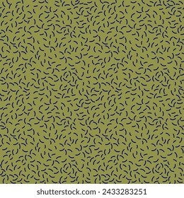 Seamless ornament with a floral motif. The theme of ecology and love for nature, nature conservation. Seamless background for fabrics, textiles, packaging and wallpaper.