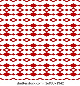 Seamless ornament. Geometric background.Ethnic motif. Diamonds backdrop. Digital paper, textile print, web design, abstract.Lozenges wallpaper. Rhombuses pattern