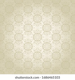 Seamless ornament on background. Floral ornament on background. Texture for wallpapers and backgrounds. Wallpaper pattern