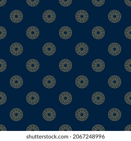 Nahtlose Verzierung auf Hintergrund. Vorlage für Ihr Design. Bildschirmhintergrund Vektorgrafik