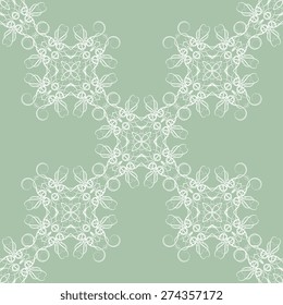 Seamless ornament on background. Wallpaper pattern