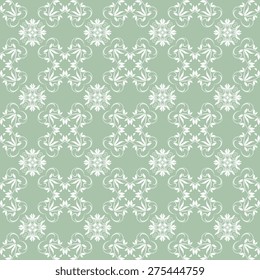 Seamless ornament on background. Wallpaper pattern