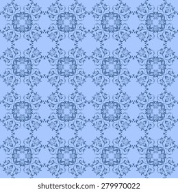 Seamless ornament on background. Wallpaper pattern