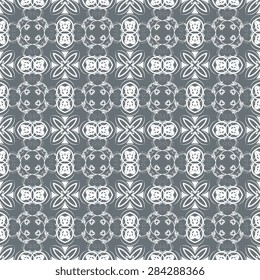 Seamless ornament on background. Wallpaper pattern