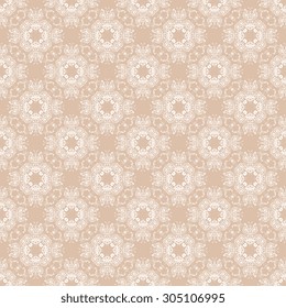 Seamless ornament on background. Wallpaper pattern