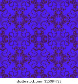 Seamless ornament on background. Wallpaper pattern