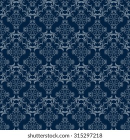 Seamless ornament on background. Wallpaper pattern