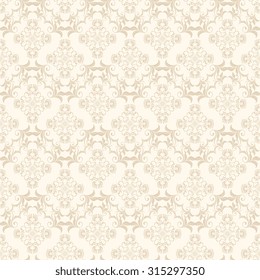 Seamless ornament on background. Wallpaper pattern