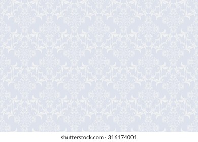 Seamless ornament on background. Wallpaper pattern