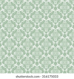 Seamless ornament on background. Wallpaper pattern