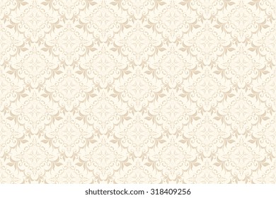 Seamless ornament on background. Wallpaper pattern