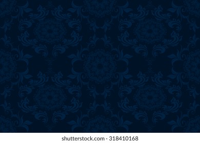 Seamless ornament on background. Wallpaper pattern