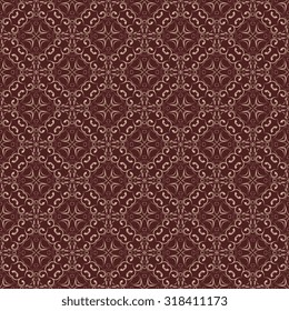 Seamless ornament on background. Wallpaper pattern