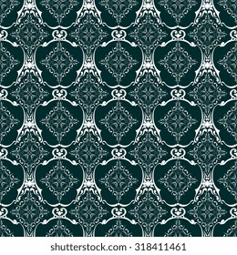 Seamless ornament on background. Wallpaper pattern