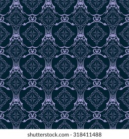 Seamless ornament on background. Wallpaper pattern