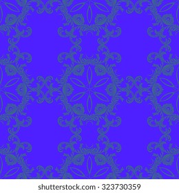 Seamless ornament on background. Wallpaper pattern