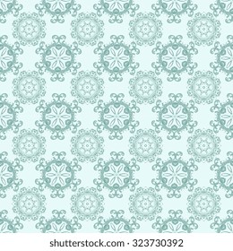 Seamless ornament on background. Wallpaper pattern