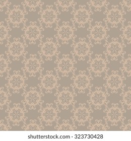 Seamless ornament on background. Wallpaper pattern