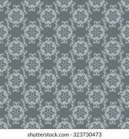 Seamless ornament on background. Wallpaper pattern