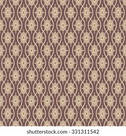 Seamless ornament on background. Wallpaper pattern