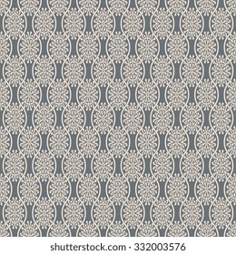 Seamless ornament on background. Wallpaper pattern