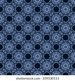 Seamless ornament on background. Wallpaper pattern