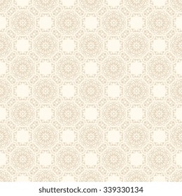 Seamless ornament on background. Wallpaper pattern