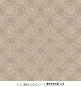 Seamless ornament on background. Wallpaper pattern
