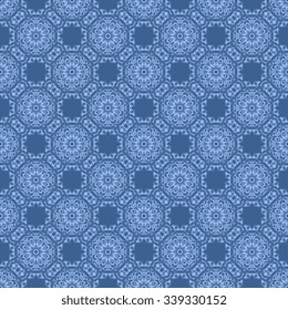 Seamless ornament on background. Wallpaper pattern