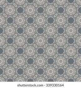 Seamless ornament on background. Wallpaper pattern