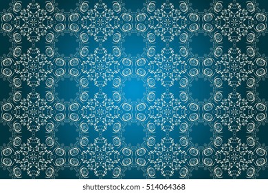 Seamless ornament on background. Wallpaper pattern