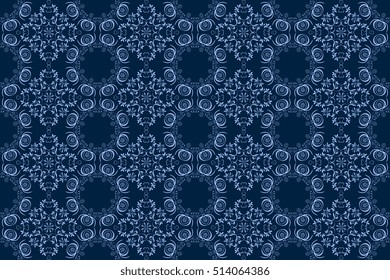Seamless ornament on background. Wallpaper pattern