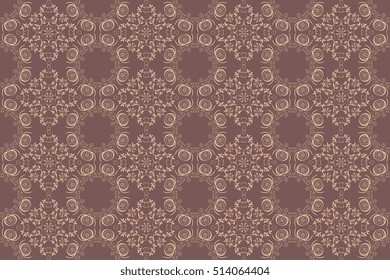 Seamless ornament on background. Wallpaper pattern