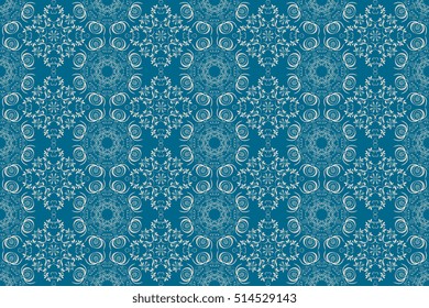 Seamless ornament on background. Wallpaper pattern