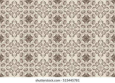 Seamless ornament on background. Wallpaper pattern