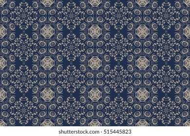 Seamless ornament on background. Wallpaper pattern