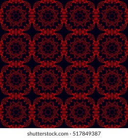 Seamless ornament on background. Wallpaper pattern