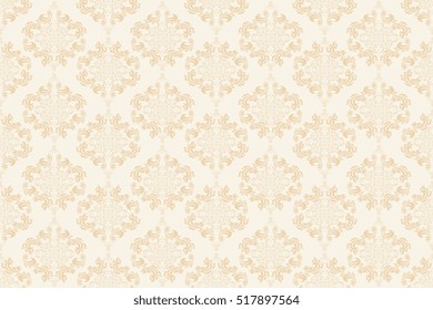 Seamless ornament on background. Wallpaper pattern