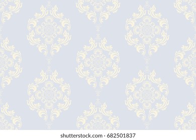 Seamless ornament on background. Wallpaper pattern