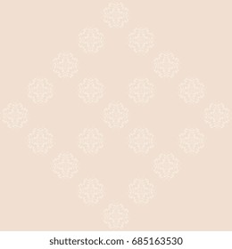 Seamless ornament on background. Wallpaper pattern