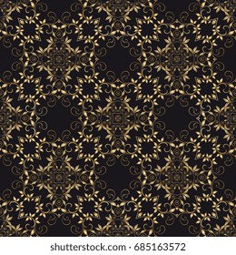 Seamless ornament on background. Wallpaper pattern
