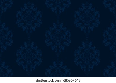 Seamless ornament on background. Wallpaper pattern