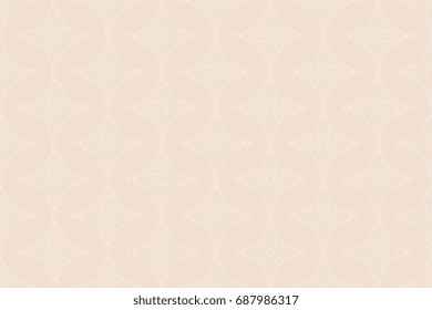 Seamless ornament on background. Wallpaper pattern