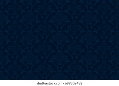 Seamless ornament on background. Wallpaper pattern