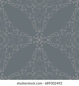 Seamless ornament on background. Wallpaper pattern