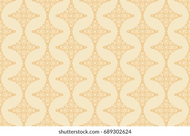 Seamless ornament on background. Wallpaper pattern