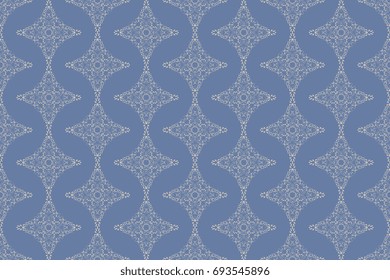 Seamless ornament on background. Wallpaper pattern