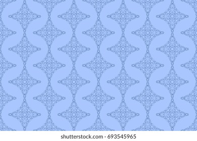 Seamless ornament on background. Wallpaper pattern