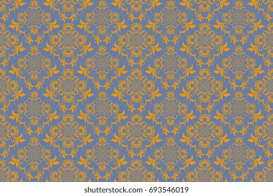Seamless ornament on background. Wallpaper pattern